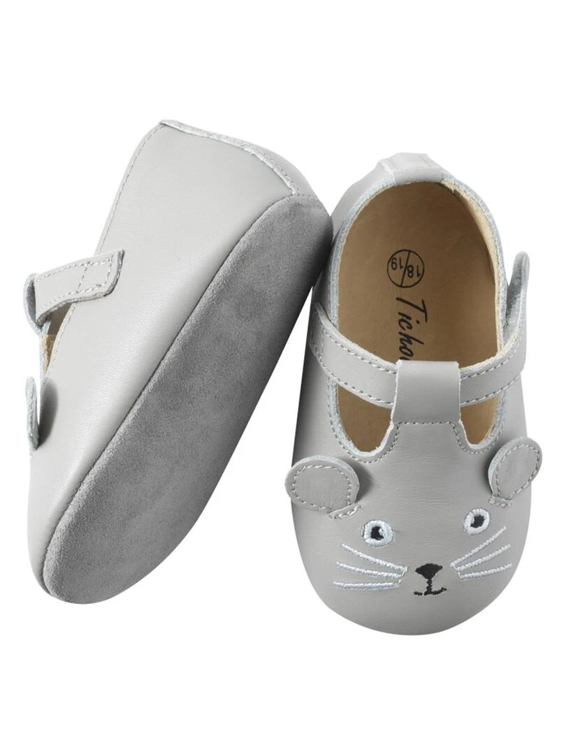 Poupi souris   Gris