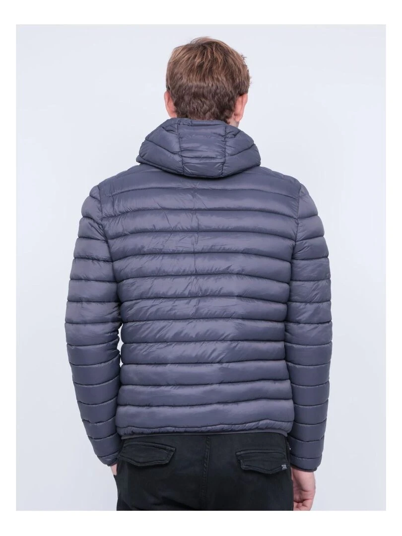 Doudoune légère capuche ZEGEL Gris
