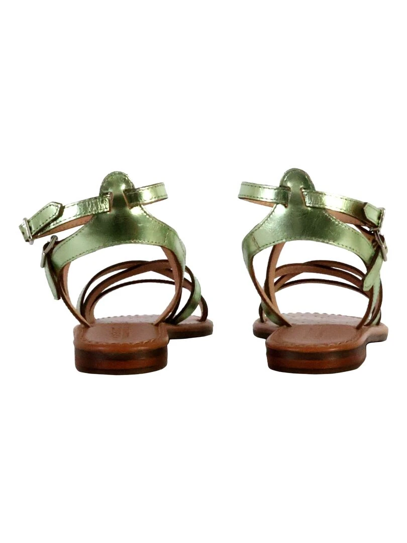 Sandales Cuir Geox Sozy   Marron