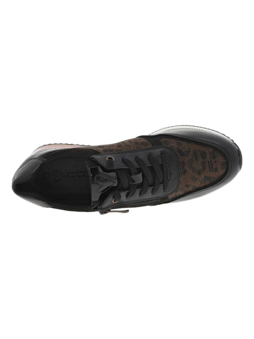 MARCO TOZZI   Baskets talon plat   Noir