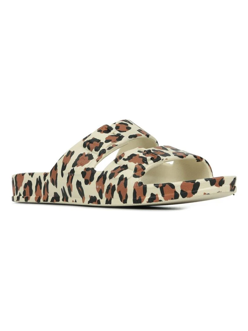 Mules Cacatoès Amazonia   Blanc Marron Noir
