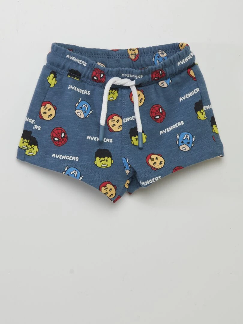 Ensemble débardeur + short 'Marvel'   2 pièces   Blanc