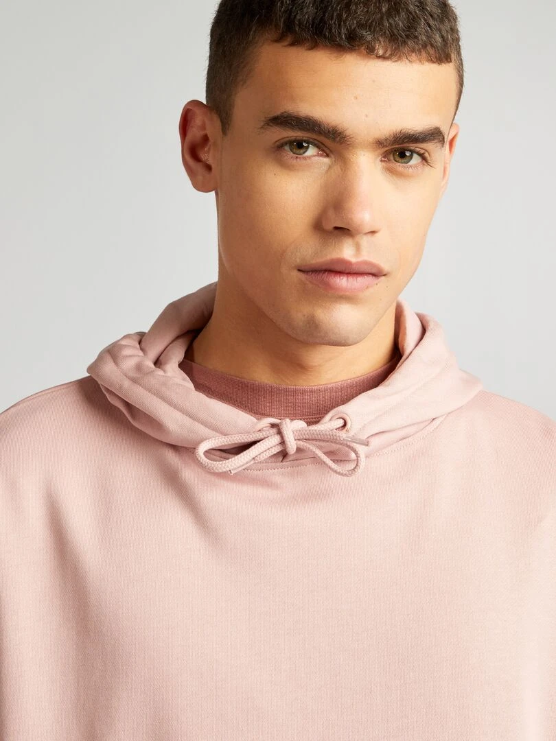 Sweat à capuche   Rose