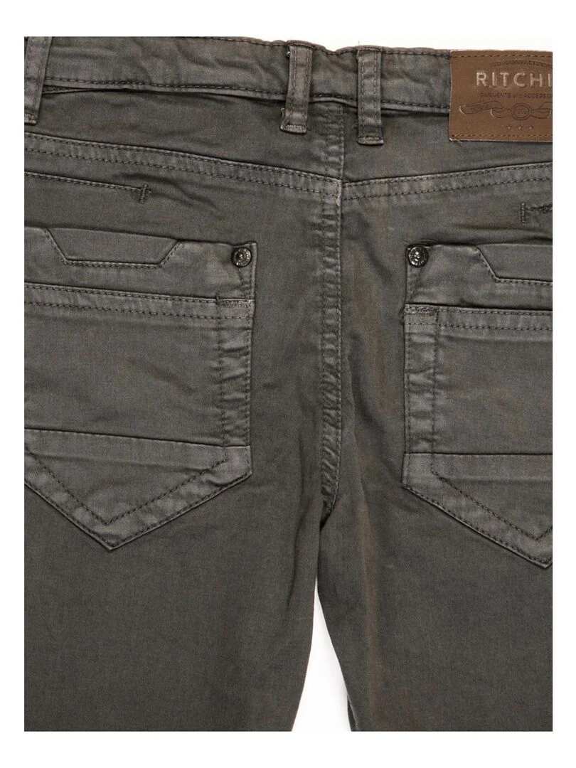 PANTALON VARRIO BOY   gris anthracite