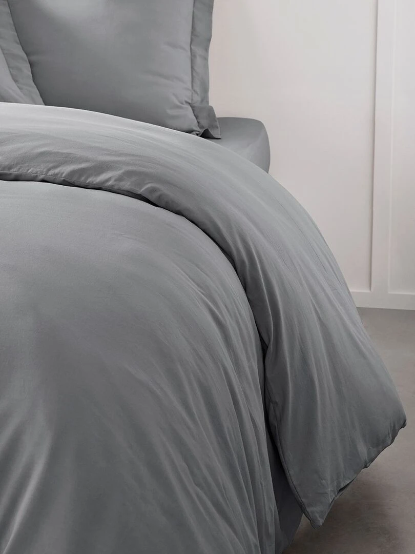 Housse de couette 'ESSENTIAL' 'TODAY' Gris clair