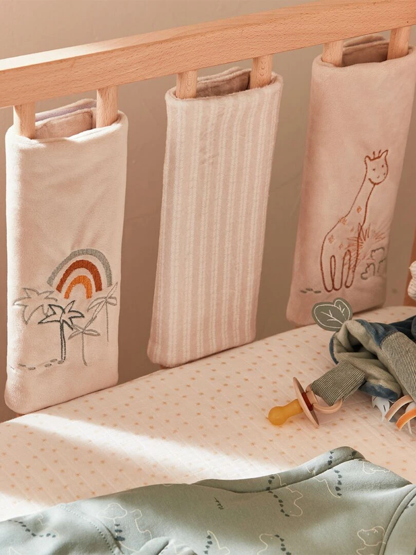Protège barreaux pour lits et parcs bébé    Beige
