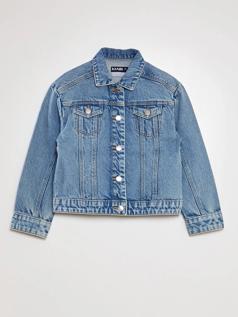 Veste en jean Bleu