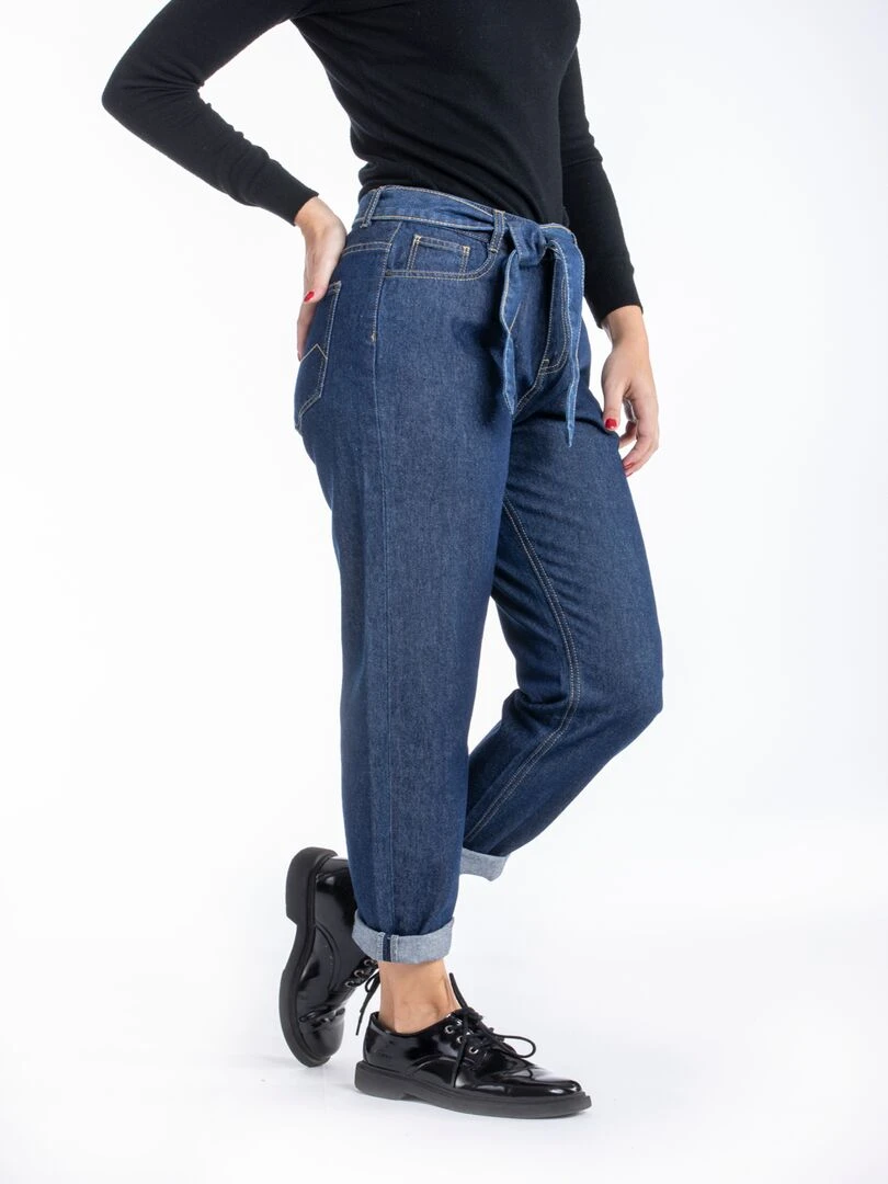Jeans mom ONOR DENIM 'Rica Lewis'   Bleu