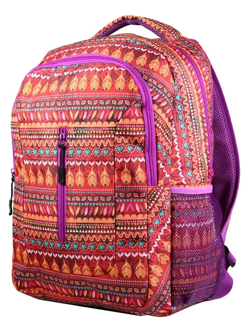 BAGTROTTER Set de sac à dos sac gym et trousse Bagtrotter Rouge Attrape rêve Rouge