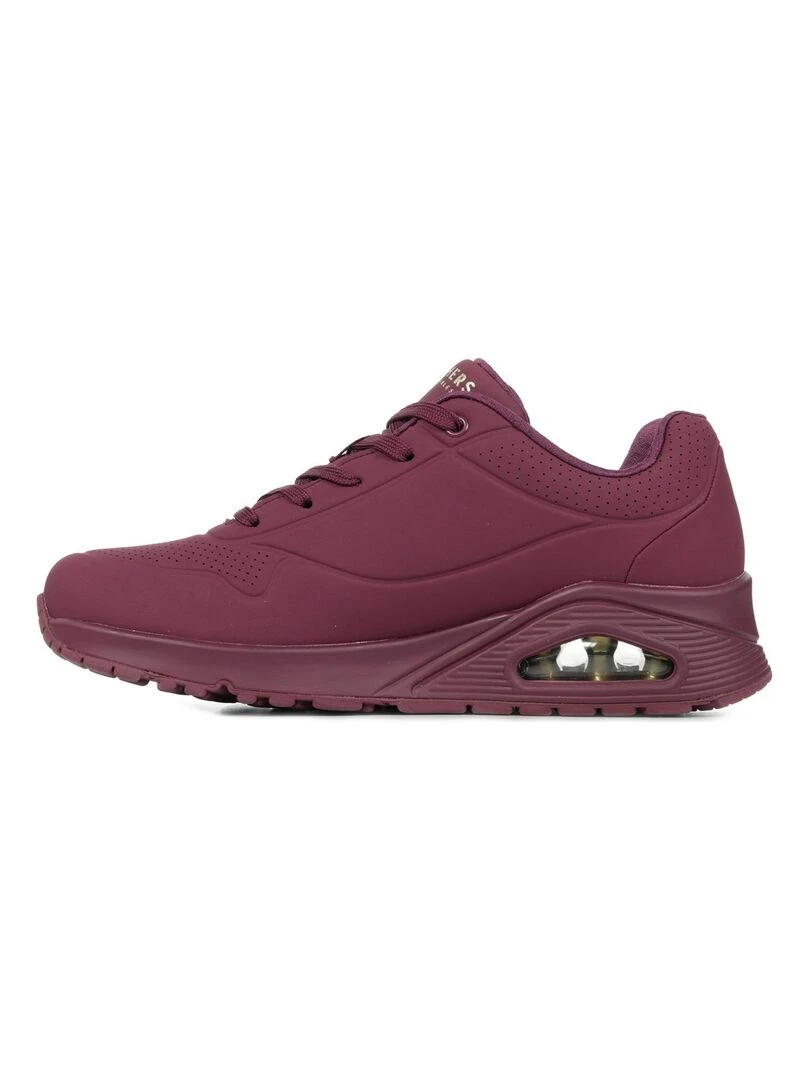 Baskets Skechers Uno Stand On Air   Bordeaux
