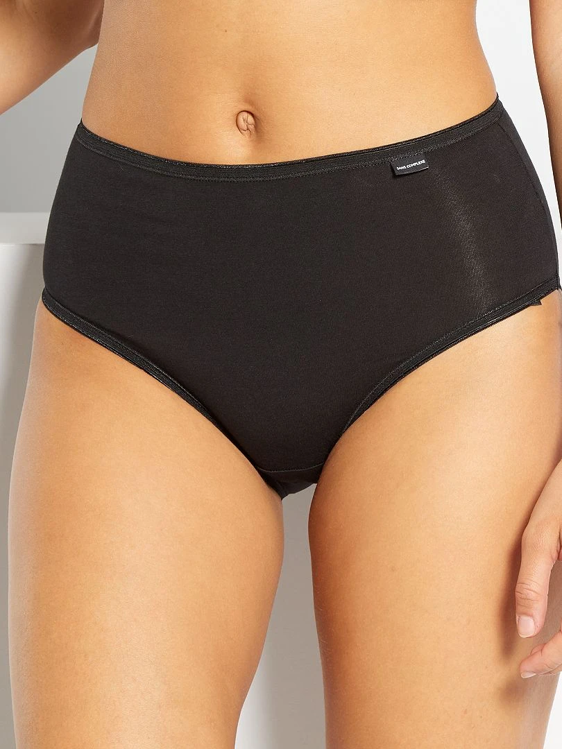 Lot 3 culottes classique 'Sans Complexe' noir