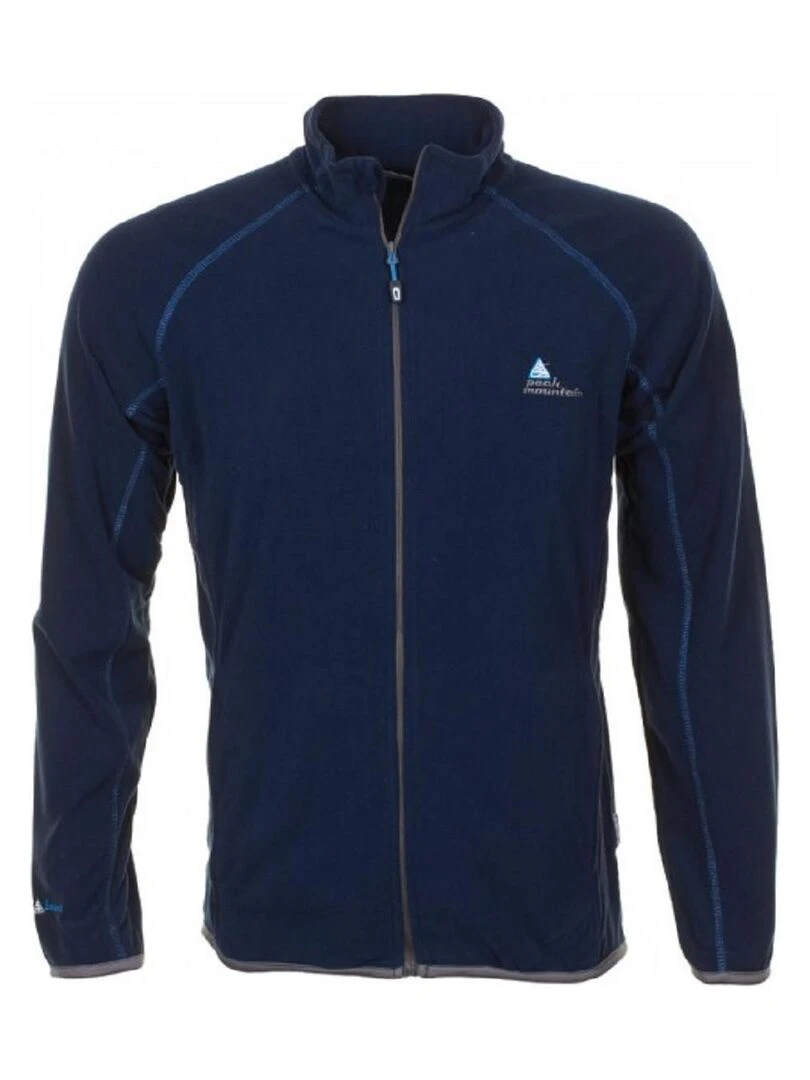 Sweat polaire garçon ECAFONE PEAK MOUNTAIN Bleu marine