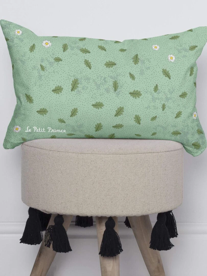 Housse de coussin Le printemps "Happyfriday"   Blanc