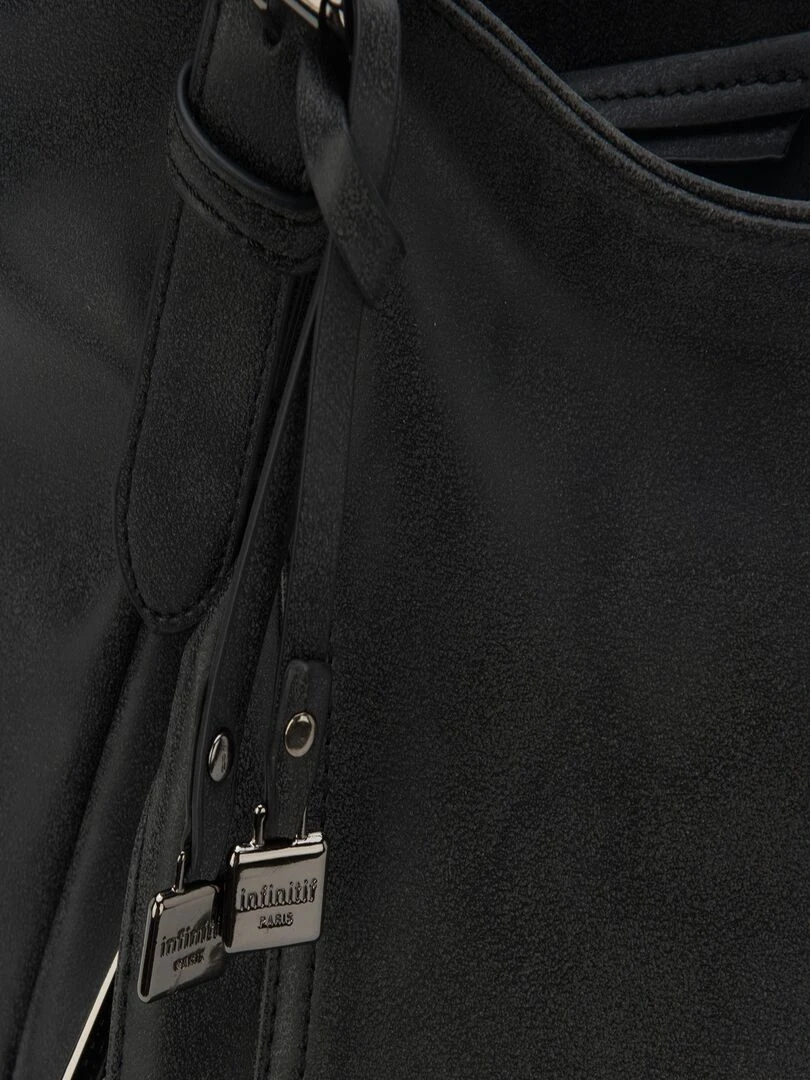 INFINITIF   SAC A MAIN CAMOMILLE   Noir