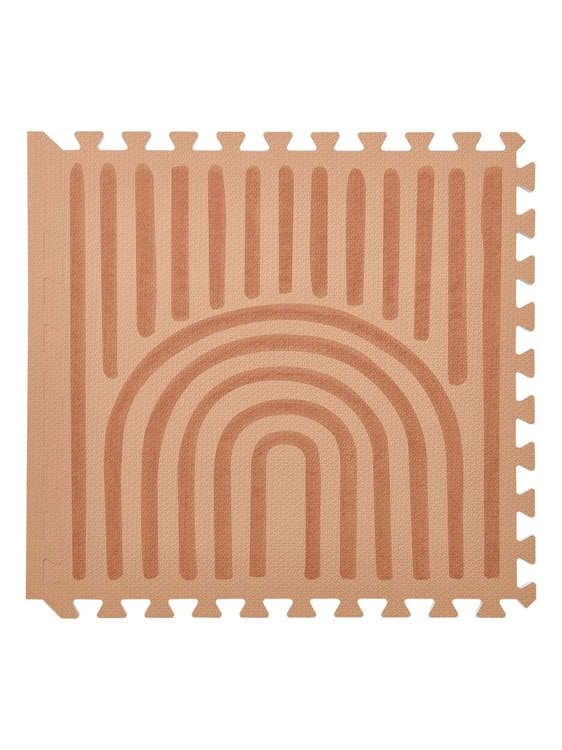 Tapis de jeu mousse LINEAR PUZZLEMAT CAMEL Marron tabac