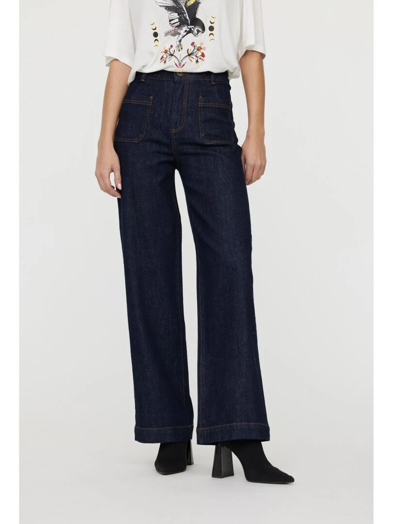 Lee Cooper Jean coton flair JIDA Bleu foncé