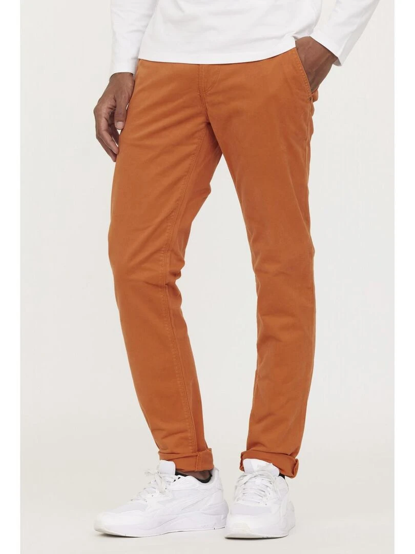 Lee Cooper Pantalon coton chino straight GALANT Orange