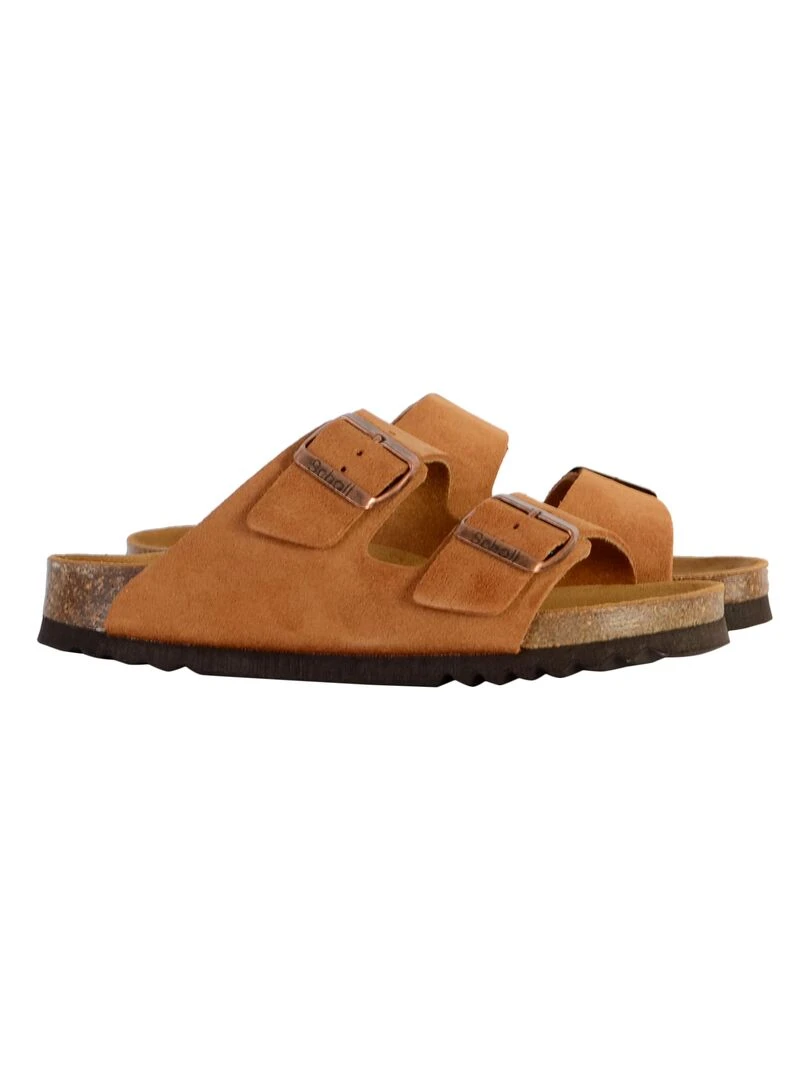 Mules Cuir Scholl Josephine   Marron