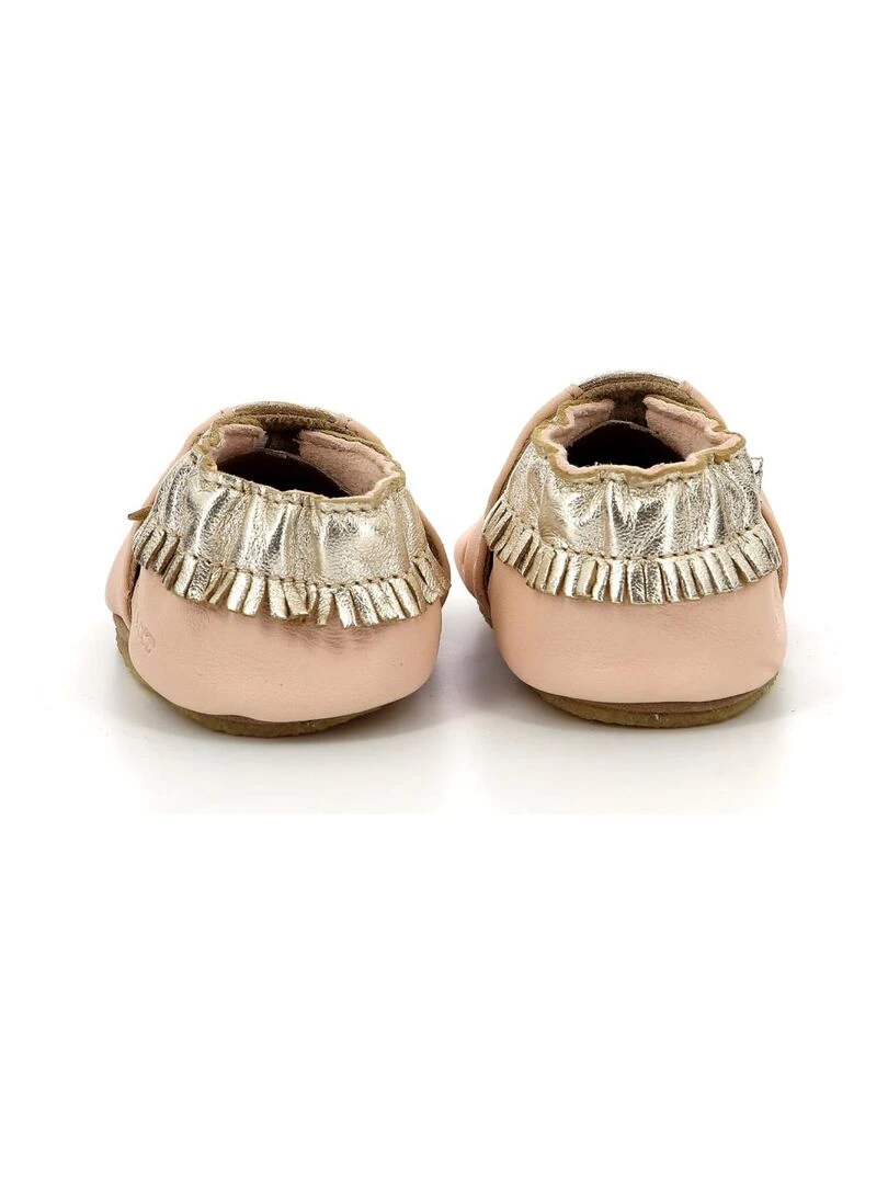 Chaussons Cuir Appaloosa Crp   Rose