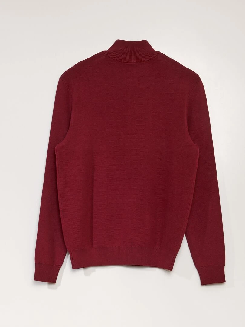 Pull col camionneur Rouge