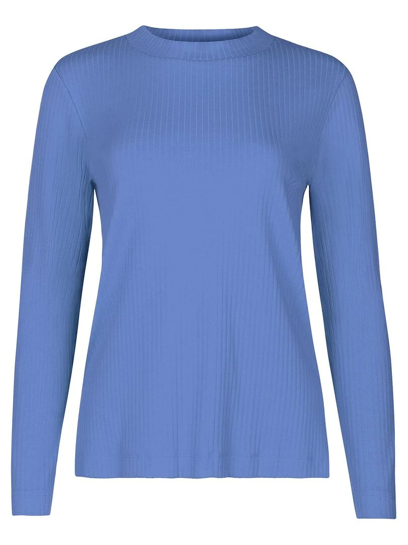 Haut pyjama top manches longues Lucky   Bleu