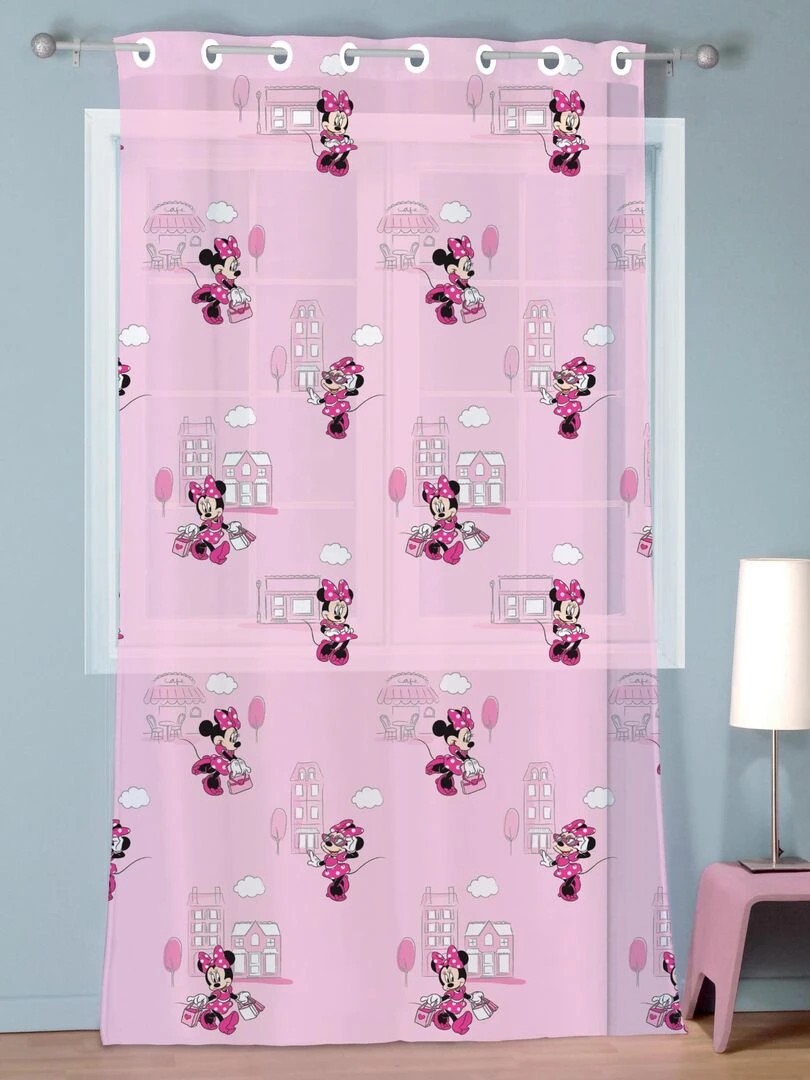 Voilage à œillets MINNIE CUTE Rose