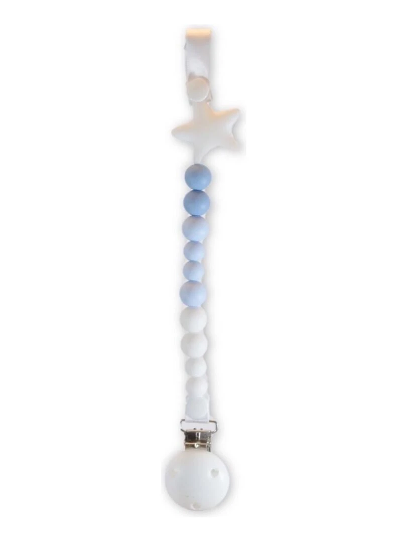 Accroche Tétine Lollipop Bleu Bleu
