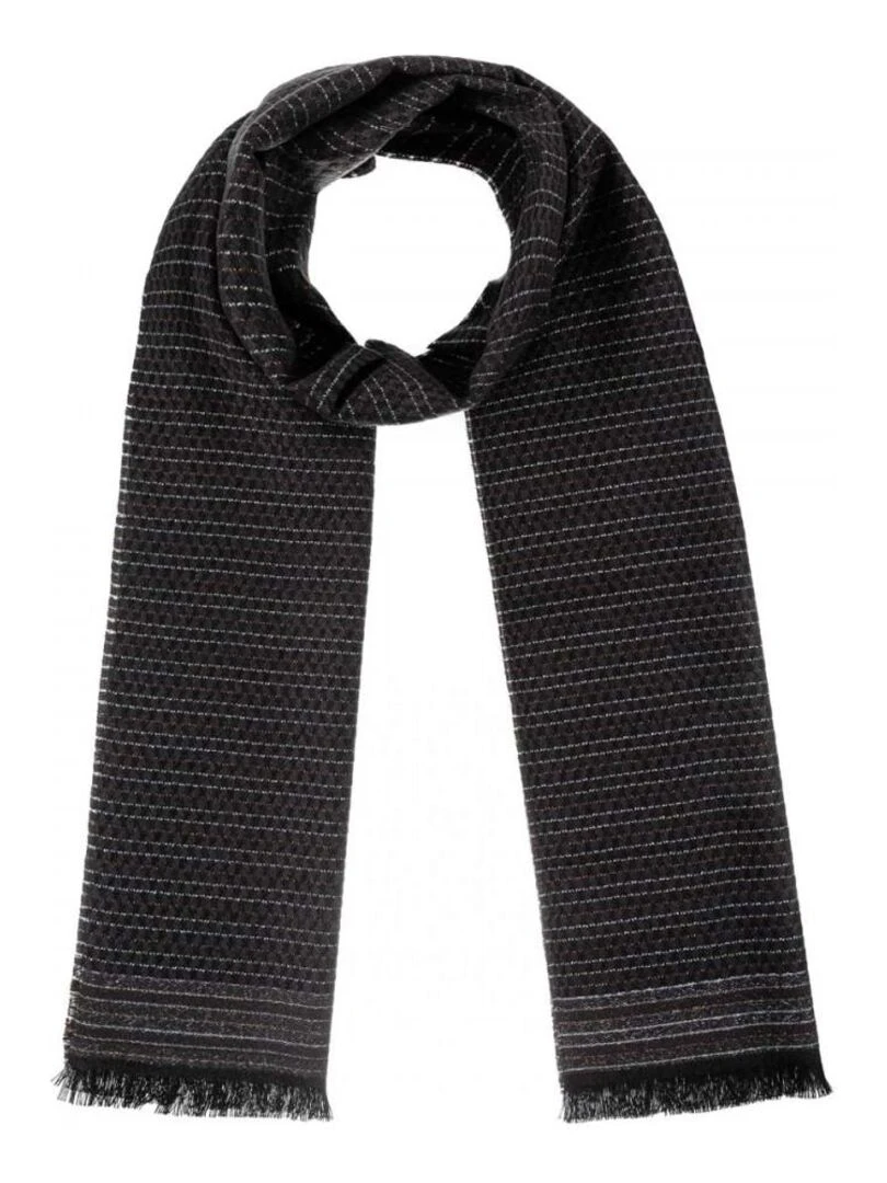 Echarpe Moni Fabriqué en France gris anthracite