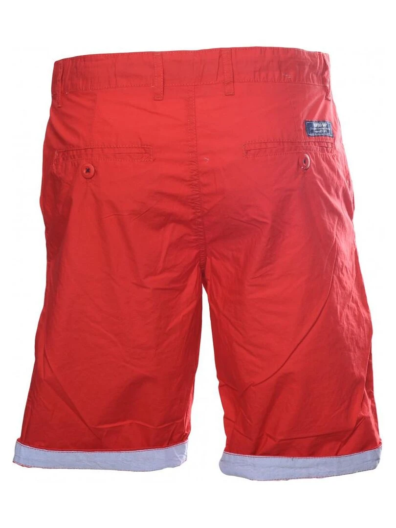 Bermuda homme CREGOIR VENT DU CAP Rouge