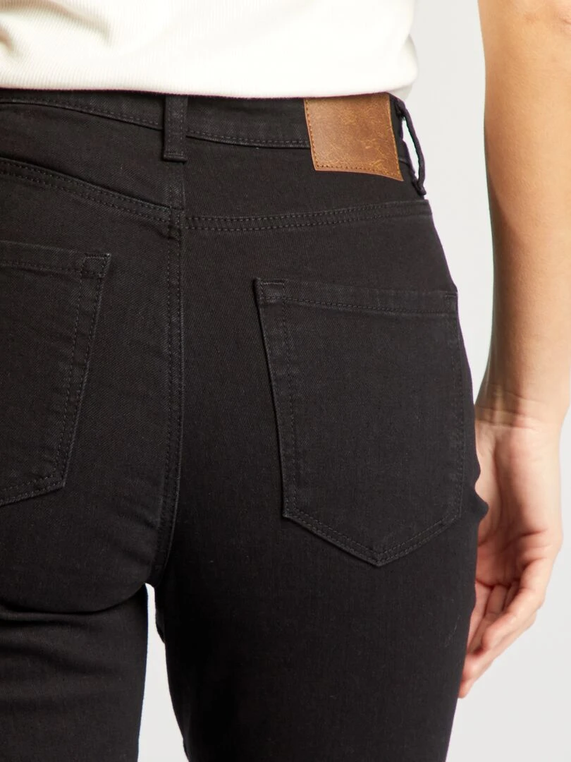 Bermuda en jean   Noir