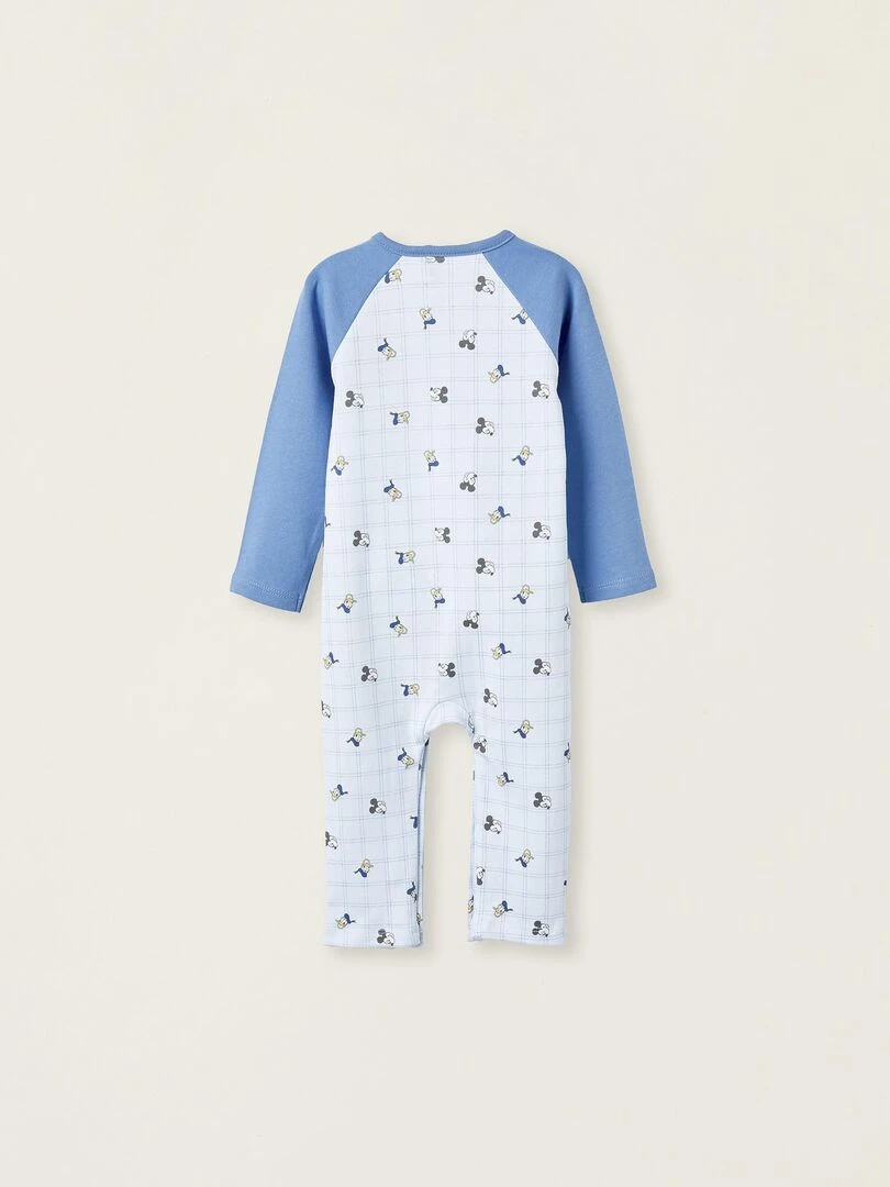 Grenouillère En Coton Pour Nouveau Né 'Mickey & Donald' DISNEY CLASSICS Bleu