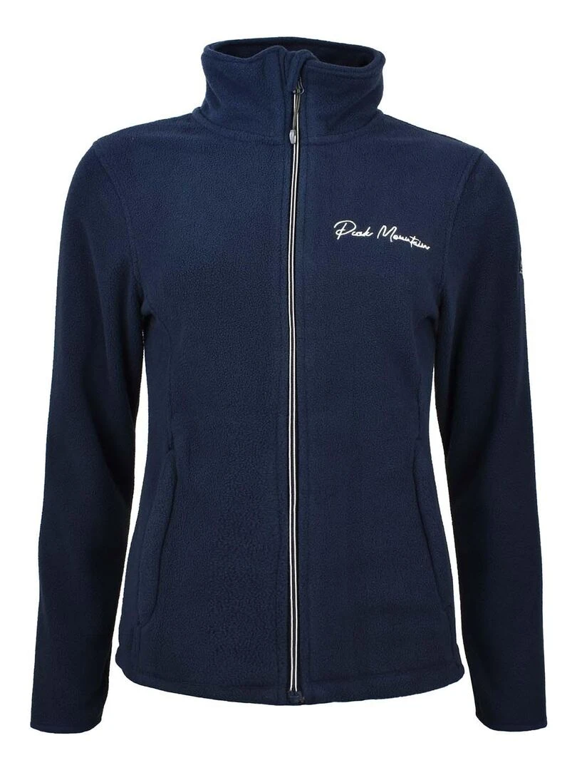 Blouson polaire femme ASPADON Bleu marine