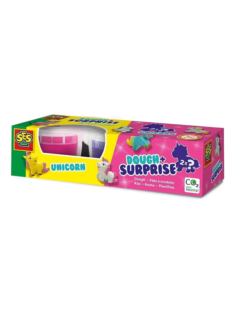 Set Pâte à modeler Surprise : 2 licornes surprises N/A