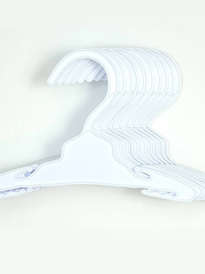 Sophia's par Teamson Kids Lot de 10 cintres pour poupées en plastique blanc 45 7 cm N/A