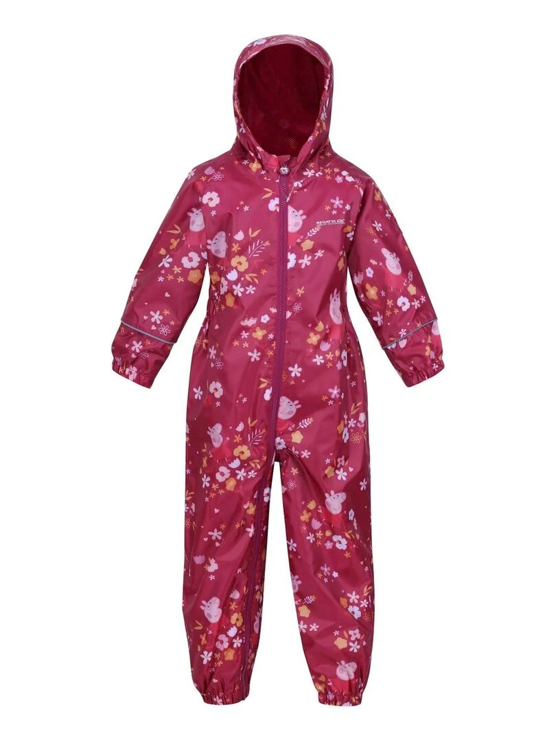 Regatta Combinaison de pluie POBBLE Rose rouge