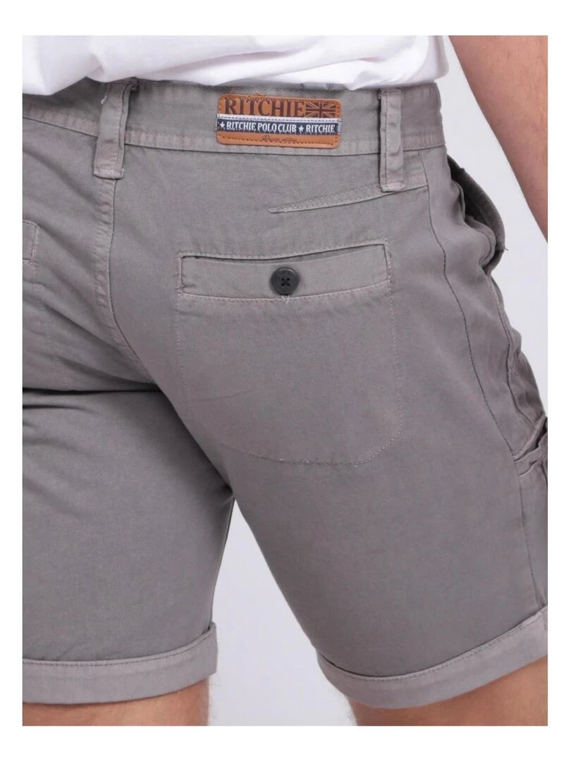 BERMUDA CHINO BILLIT   Gris