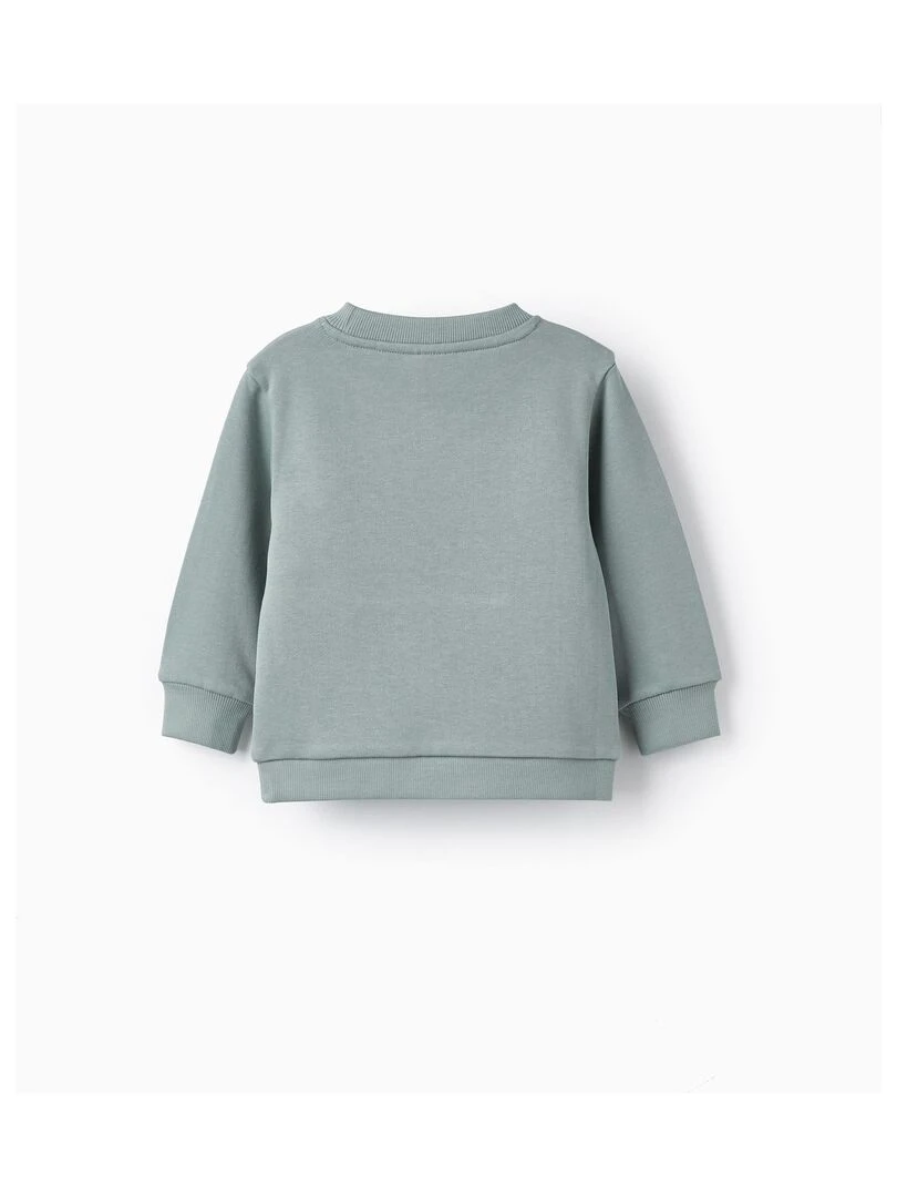 Sweat en coton pour bébé garçon 'Island of Spring' SICILIAN DAYS Vert clair
