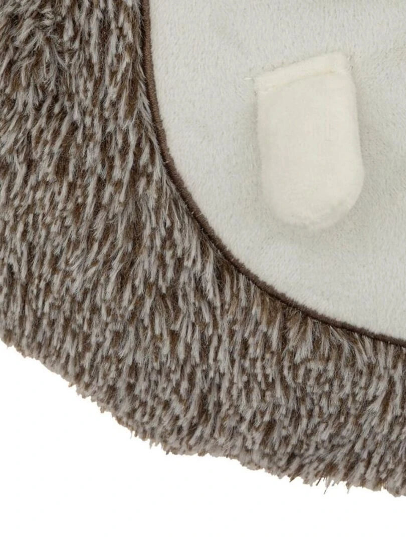 Coussin rond hérisson   Gris