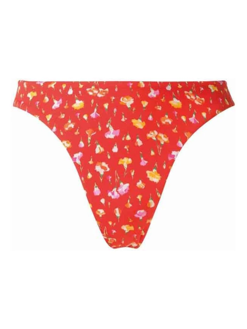 Slip tanga DIABOLO Brigitte Bardot Bain Rouge