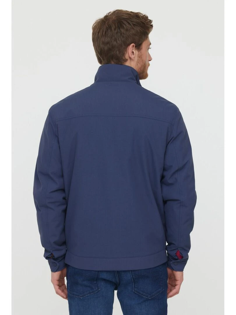 Lee Cooper   Manteau manches longues polyester regular FOXE   Bleu marine