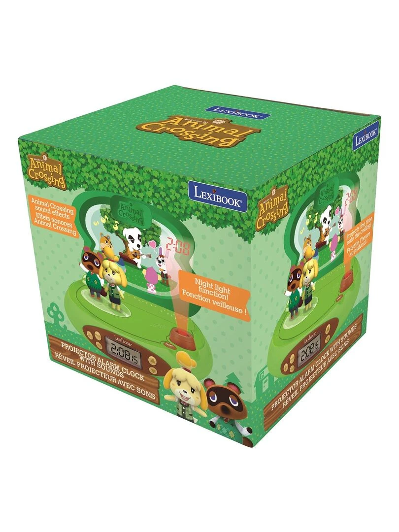 Réveil Projecteur Animal Crossing En 3d Avec Sons N/A