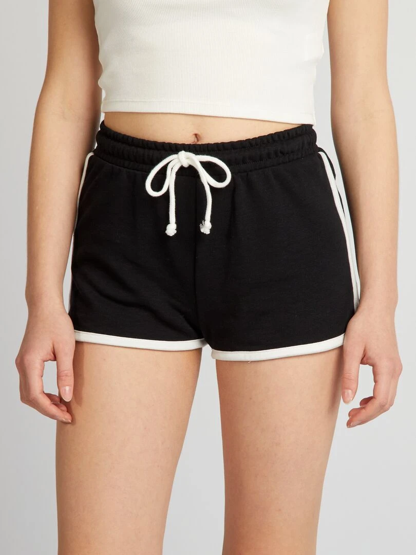 Short court sportswear   noir