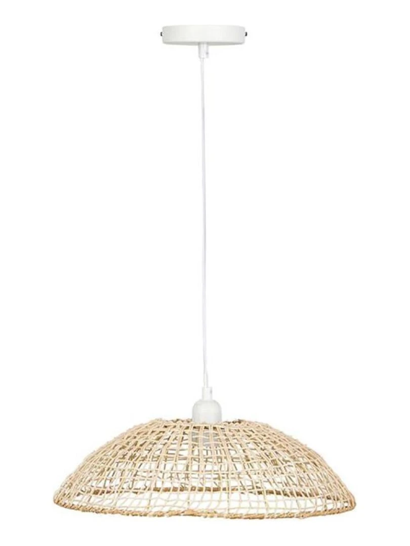 Suspension métal rotin Playa D37   Beige