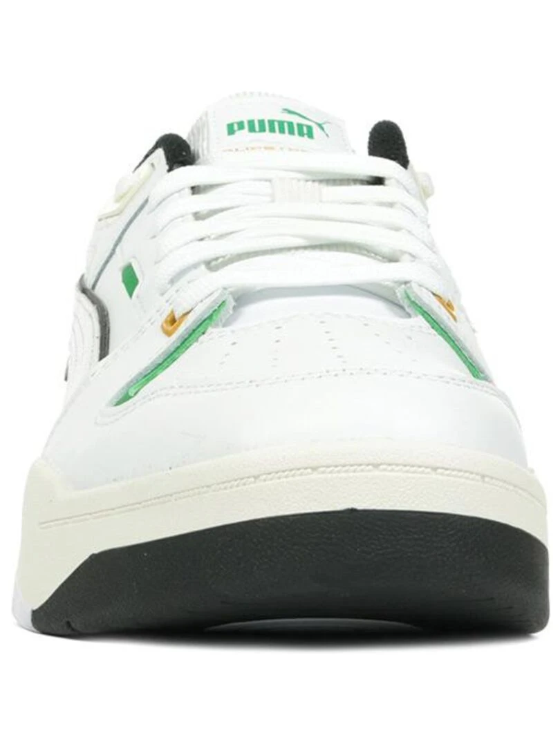 Baskets PUMA Slipstream Bball   Blanc Vert