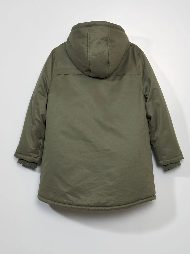 Parka + doudoune 3 en 1   Kaki
