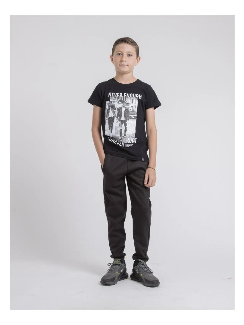 Pantalon molleton VERCOUT J   Noir