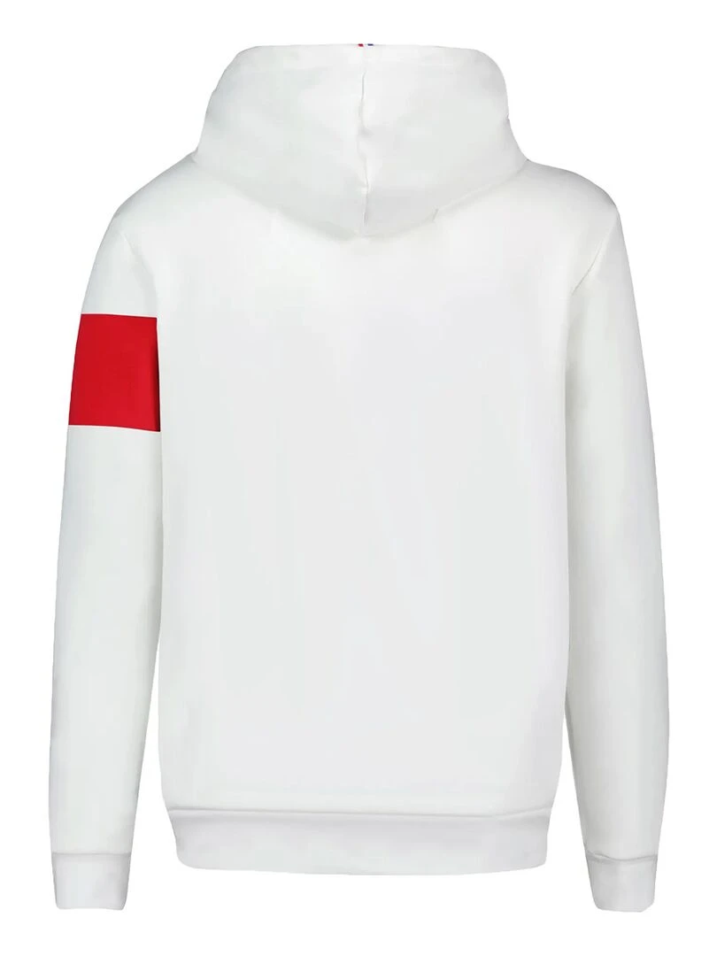 Sweat Le Coq Sportif Tricolore Hoody N°1 Blanc