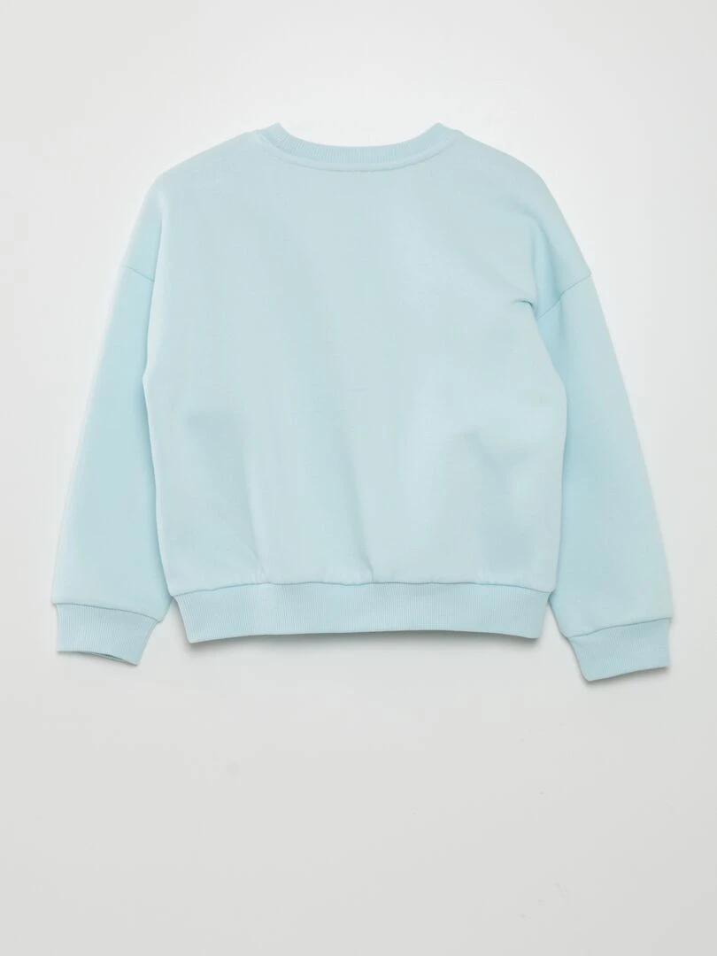 Sweat en molleton 'manga'   Bleu