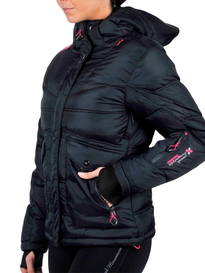 Doudoune de ski femme ANECY   PEAK MOUNTAIN   Noir Noir