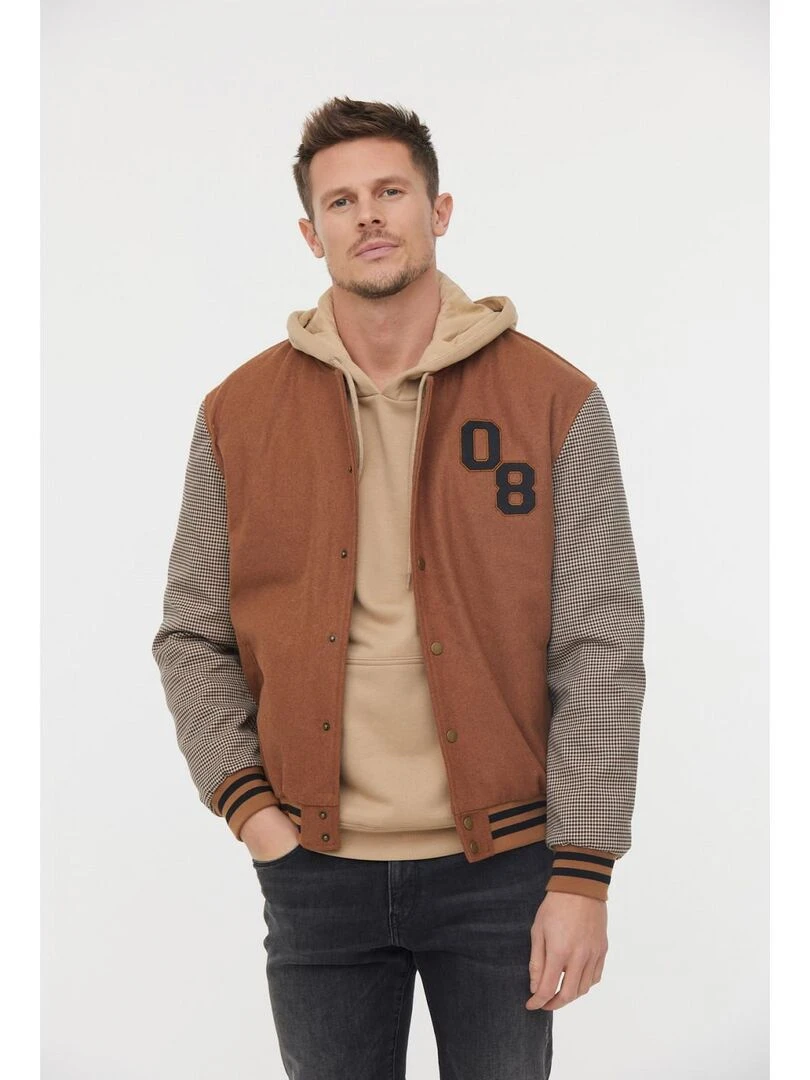 Lee Cooper Veste manches longues polyester loose FELIO Marron